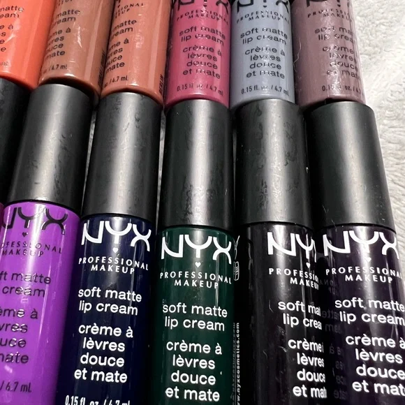 NYX Soft Matte Lip Cream Set - Assorted Shades 18 count 4.7 ml - Picture 4 of 10